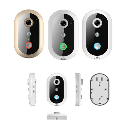 

720P Security WiFi Camera wireless walkie-talkie network wireless home IP door clock phone clock wpir bidirectional audio iosn-an