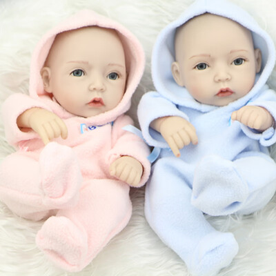 

23 Inch Realistic Reborn Baby Doll Closed Eyes Full Silicone Vinyl 57cm Fashion Finished Boy Toy Doll For Children Birthday Gift