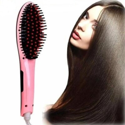 

Lcd Display Hair Brush Fast hair straightener comb hair electric brush comb irons Auto straight hair comb brush