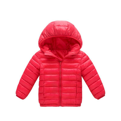 

2018 new Spring Children Coat Autumn Kids Jacket Boys Outerwear enfant Coats Baby Clothes girls Lightweight down cotton Clothing