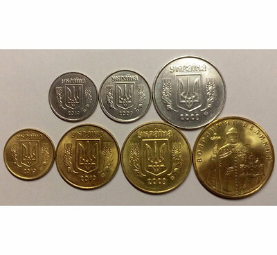 

7 PCS Set Coins Of Ukraine
