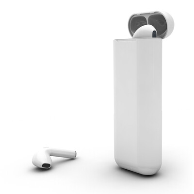 

Dacom fruit powder Max wireless Bluetooth headset 50 mini ultra small sports Air for Android Apple iPhone678X binaural pods in-ear white