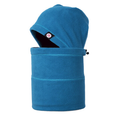 

Winter Warm Hat Neck Warmer Set Anti-static Fleece Neck Gaiter Hat Kit Sports Headgear Mask Hat Tube Mask Women Men