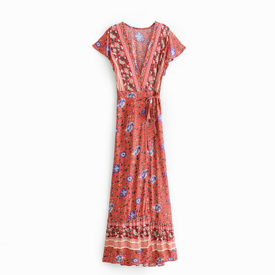 

Short Sleeve Summer V neck Sexy Dress