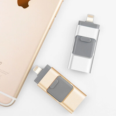 

Apple iPhone usb stick 32gb dual-use 16gb three-in-one OTG metal usb stick
