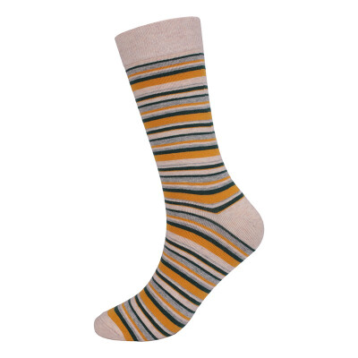 

LifeWheel Men & Women Colorful Funky Cotton Striped Pattern Long Dress Crew Socks For Thick Autumn Winter Business Casual