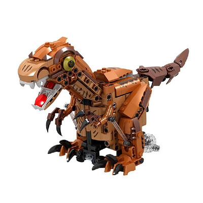 

DIY Electric Animal Building Blocks Educational Toys Robot Kits Kids Gift-Dinosaur 424PCS
