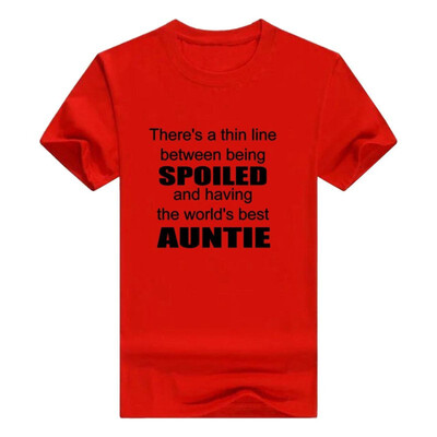 

Funny Auntie T-Shirt Cute Toddler T-Shirt100 Cotton