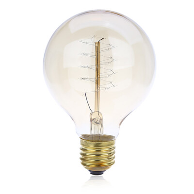 

Lightme G80 230V 40W E27 110 - 120LM 32AK Retro Edison Bulb Tungsten Light Bulb
