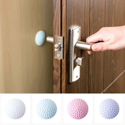 

1PC Golf Ball Styling Rubber Anti-collision Mat Table Corner Protection Pad Round Wall Protector Self Adhesive Door Handle Bumper