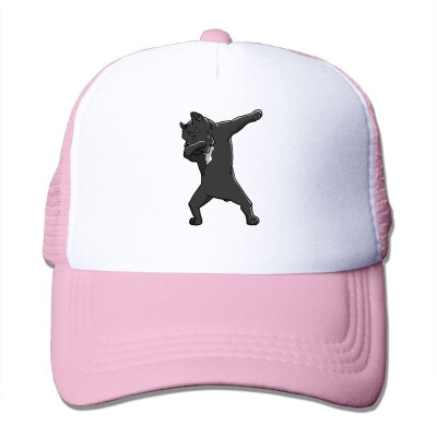 

Fdreattyuny Funny Dabbing Cane Corso Dog Fashion Baseball Cap for Men&Women Adjustable Mesh Trucker Hat