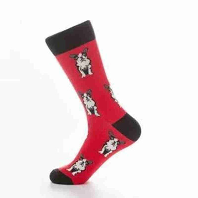 

Aa-shop Men Women 1 Pair Cute Dog Portrait Logo Colorful Socks