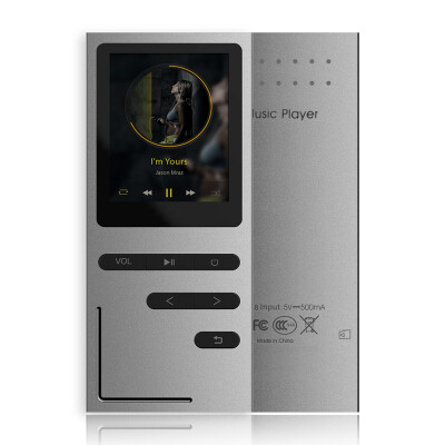 

C18 8GB MP3 Player HiFi Metal Music Player Loseless APE FLAC Audio Player Built-in Speaker FM Radio Voice Recording w TF Card Slo