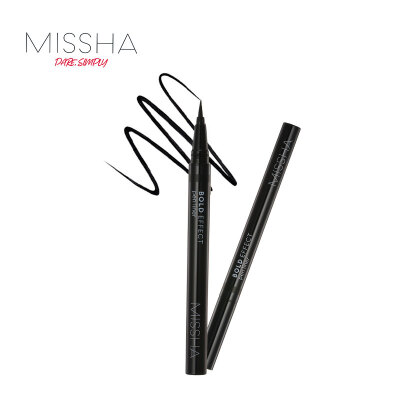 

Mystery still MISSHA long-lasting waterproof eyeliner black waterproof not blooming eyeliner