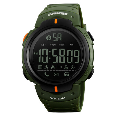 

SKMEI Fashion Smart Men Calorie Pedometer Bluetooth Remote Camera Watch