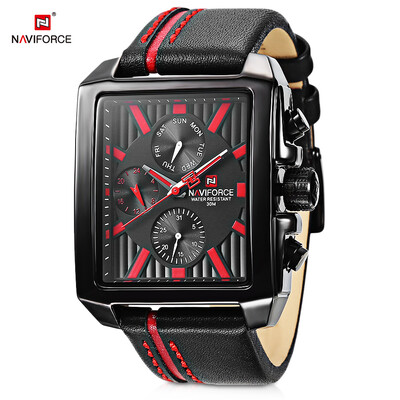

NAVIFORCE NF9111M Male Quartz Watch Calendar 24-hour Display Men Wristwatch
