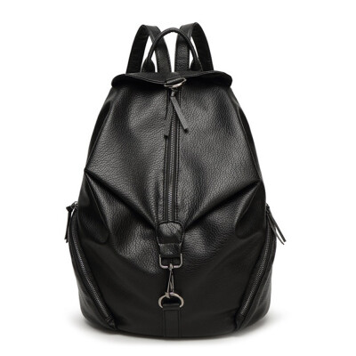 

Women PU Leather Backpack for School Casual RuckSack for Ladies Women Daypack for School Work Travel