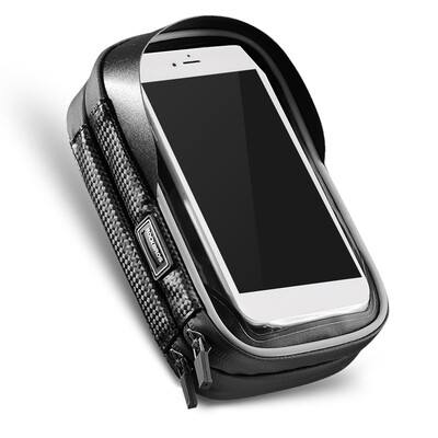 

Bike Phone Bag Top Tube Bag Cycling Front Frame Bag Phone Holder Touch Screen Bike Phone Pouch