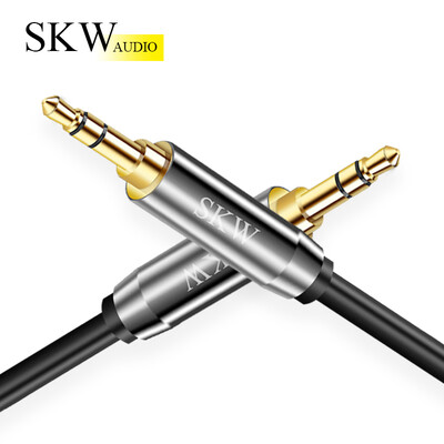 

SKW 35mm audio cable car AUX male to male car cable headset cable mobile computer audio cable HC5202B