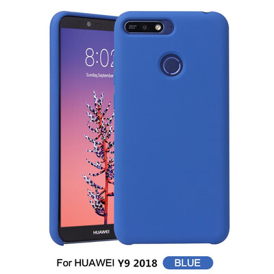 

Goowiiz Phone Case For Huawei Y9 2018P SmartHonor 8 Plus7S Fashion Simple Solid Color Ultrathin Soft TPU Back Cover