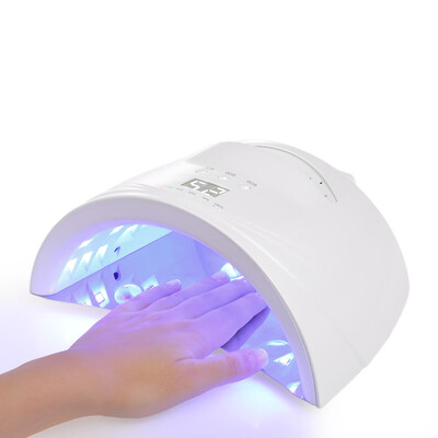 

48W LED UV Cordless Nail Lamp Rechargeable Nail Gel Dryer Machine LED Nail Lamp Fingernails Toenails Curing Equipment Nail Art Too