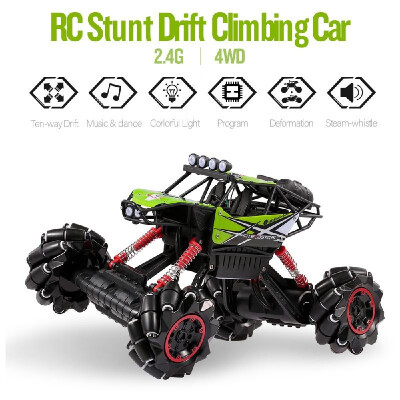 

RC Racing Car 4WD 24G Stunt Drift Climbing Car RC Off-road Car Birthday Gift for Kid Boy
