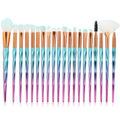 

20PCS Unicorn Makeup Brushes Set Foundation Blush Face Powder Eye Shadow Brush
