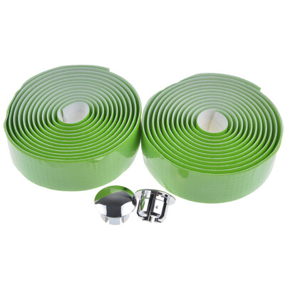 

New High Quality Cycling Road Bike Sports Bicycle Cork Handlebar Tape 2 Bar Plug Carbon fiber belt strap