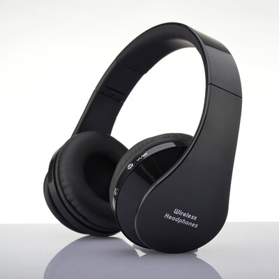 

Foldable Wireless Stereo Headset Handsfree Headphones Mic