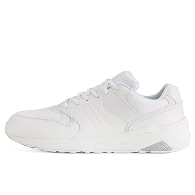 

PEAK mens shoes autumn&winter new retro casual shoes comfortable fashion wear sports shoes DE840017 big white 43 yards