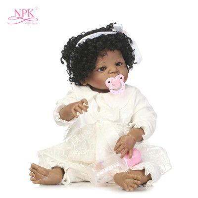 

22in Reborn Baby Rebirth Doll Kids Gift All Silica Gel Girl