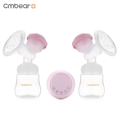 

Cmbear ZRX - 0618 Double Electric Breast Pump USB BPA Free with Milk Bottle Baby Breastfeeding