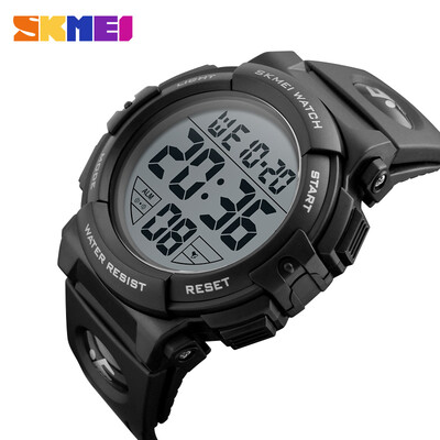 

SKMEI Chrono Men Watch Top Luxury Brand Sport Watch Electronic Digital Male Wrist Clock Man 50M Waterproof Mens Watches 1258