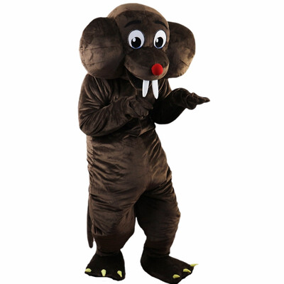 

LangtengDeep Brown Gopher Raccoon Mole Mascot Cartoon Costume Cosplay Party Halloween Christmas Festival Performance