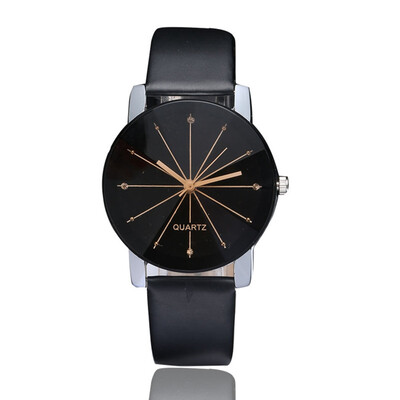 

DUOYA XR1565-S Women Simple Leather Band Analog Quartz Wrist Watch