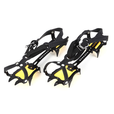 

1 Pair Hiking Teeth Claws Crampons Outdoor Anti-Slip 10-Tooth Climbing Shoes Covers Ice Gripper Outdoor Ski Ice Snow