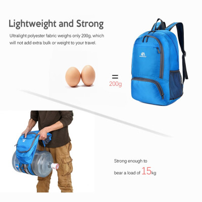 

Lightweight Packable Backpack Water-resistant Foldable Travel Backpack Daypack Bag Outdoor Sport Camping Hiking Cycling