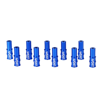 

Lixada 10pcs Aluminum Alloy MTB Bike Bicycle Brake Cable Tips Crimps Bicycles Derailleur Shift End Caps Core Inner Wire Ferrules