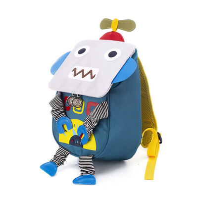 

Cartoon Robot Boy Backpack Cartton Printing Schoolbag Backpacks For Boys girls Bag of Kindergarten Bags School knapsack Bookbag