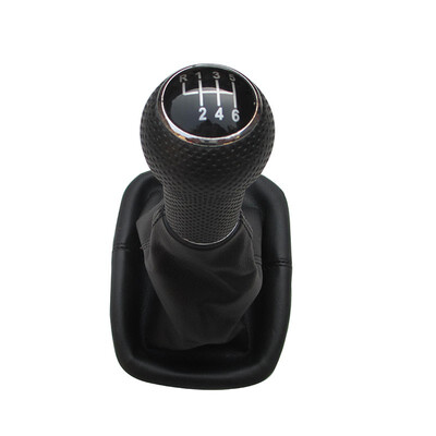 

5 Speed 6 Speed Car Gear Shift Knob Black Caps Gear With Black Frame For VW Bora Golf 1998 1999 2000 2001 2002 2003 2004 2005 2006
