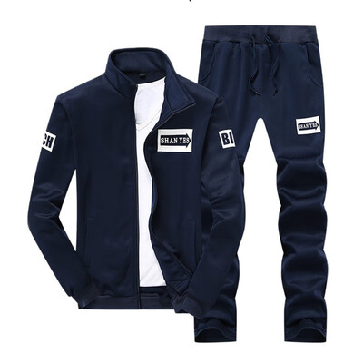 

Mens New 2 Pieces Casual Suit Fashion Unisex Zipper JacketLeisure Pants Sport Suit for Men And Women M-4XL 225