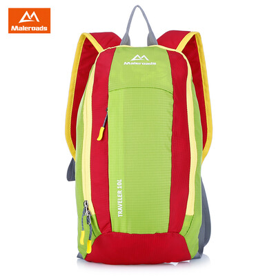 

MALEROADS 10L Kids Portable Lightweight Backpack Mini Water Resistant Camping Hiking Bag for Outdoor Activities