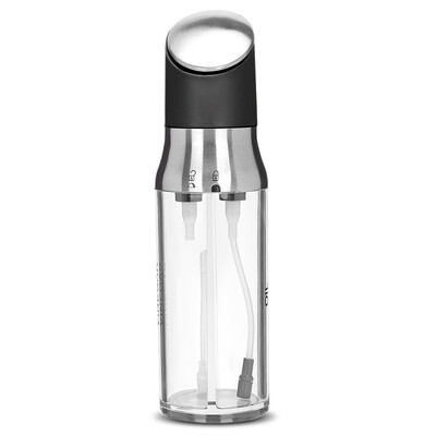 

2 in 1 Sprayer Oil Vinegar Cruet Dispenser Bottle Set Cooking Utensil