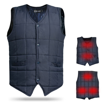 

Winter Warm Waistcoat Women Men Far Infrared Heating Vest Electric Heated Jacket Winter Warmer Coat Fishing Climbing Exploration