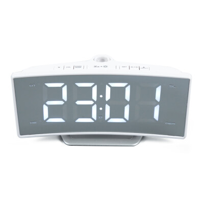 

LED Projector Alarm Clock with Radio Function