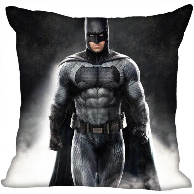 

Batman Pillow Cover Bedroom Home Office Decorative Pillowcase Square Zipper Pillow Cases Satin Fabric No Fade 35x35CM 35x35CM