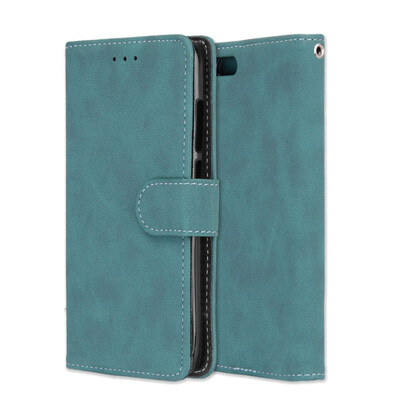

MOONCASE Millet Mi Note 3 Vintage Scrub 3 Card Case - Blue