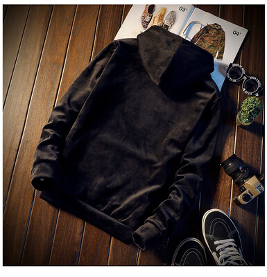 

2018 sweater mens&womens casual jacket autumn sports suit two-piece sleeveless sweater&hooded trousers