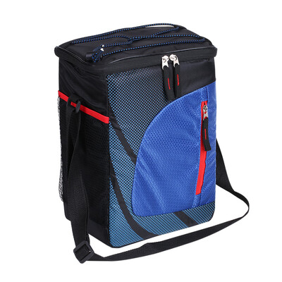 

11L Portable Insulated Cooler Lunch Bag Heat Insulation Baby Bottle Food Bag with Adjustable Shoulder Strap