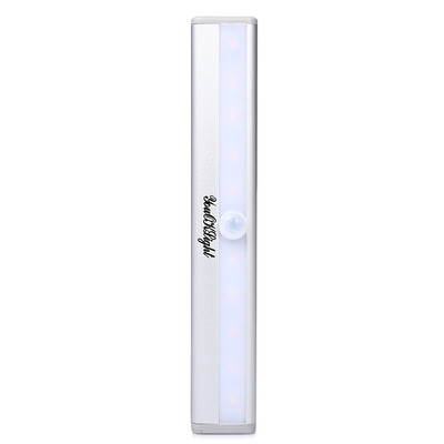 

YouOKLight YK2246 1W 10 LEDs Battery Powered PIR Infrared Motion Wireless LED Sensor Lighting Closet Cabinet Lamp